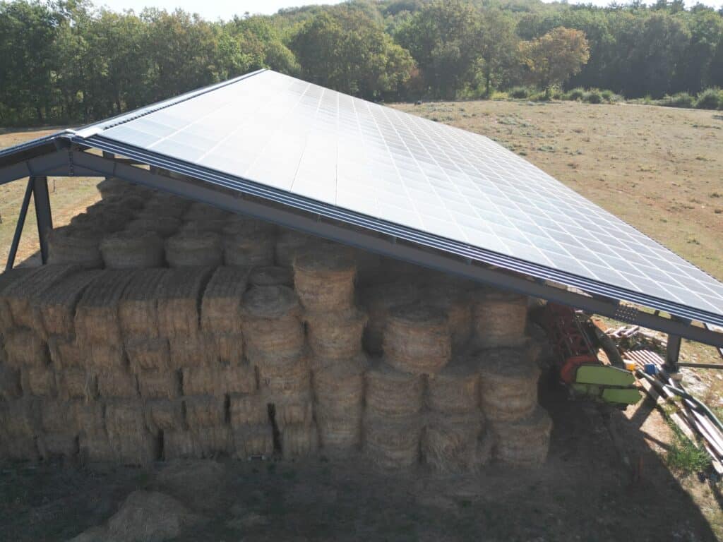 hangar agricole photovoltaïque